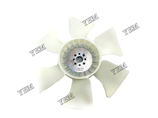 D905 Excavator Fan Blade 6 Blades For Kubota 17422-74110 Engine